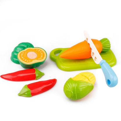 Cutting Fruits Vegetables Pretend Play