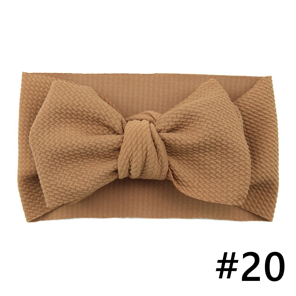 Big Bow Tie Headband for Baby Girls