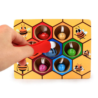Beehive 3D Wooden Leaning Educatinal Toy