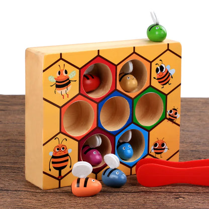 Beehive 3D Wooden Leaning Educatinal Toy