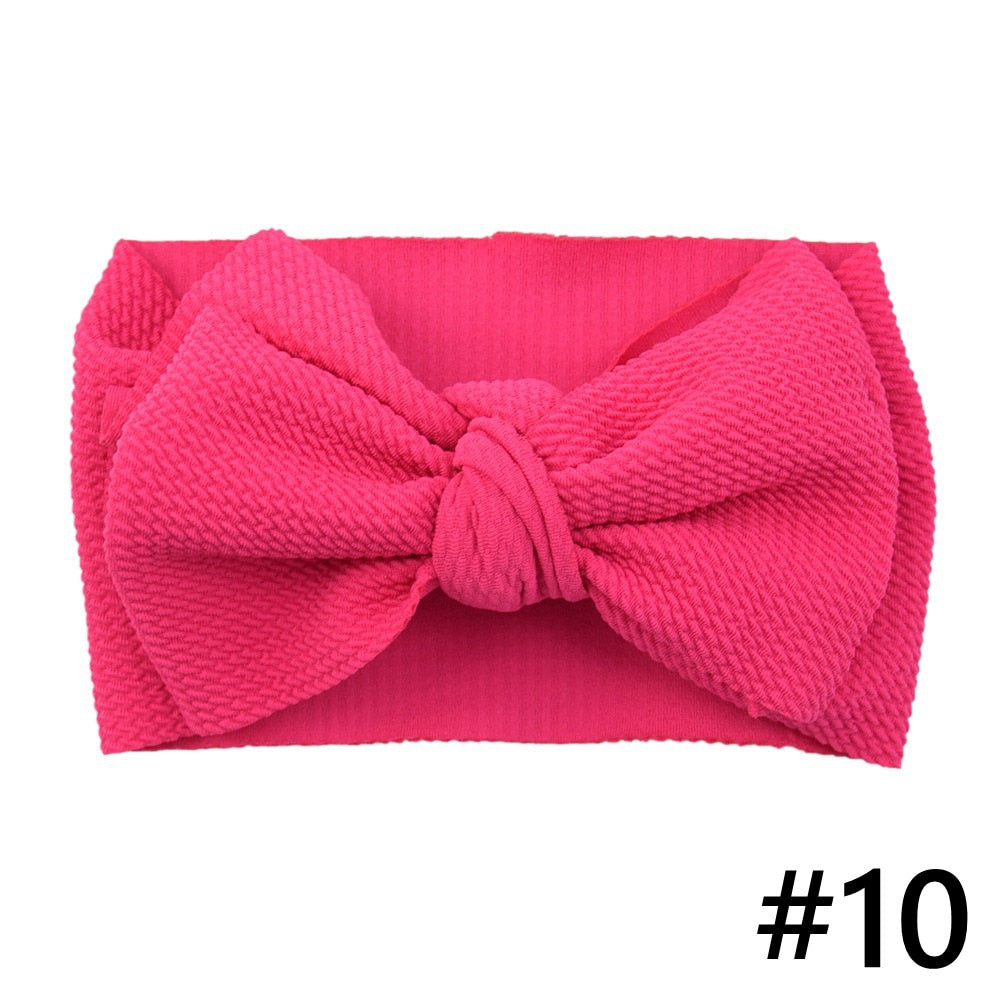 Big Bow Tie Headband for Baby Girls