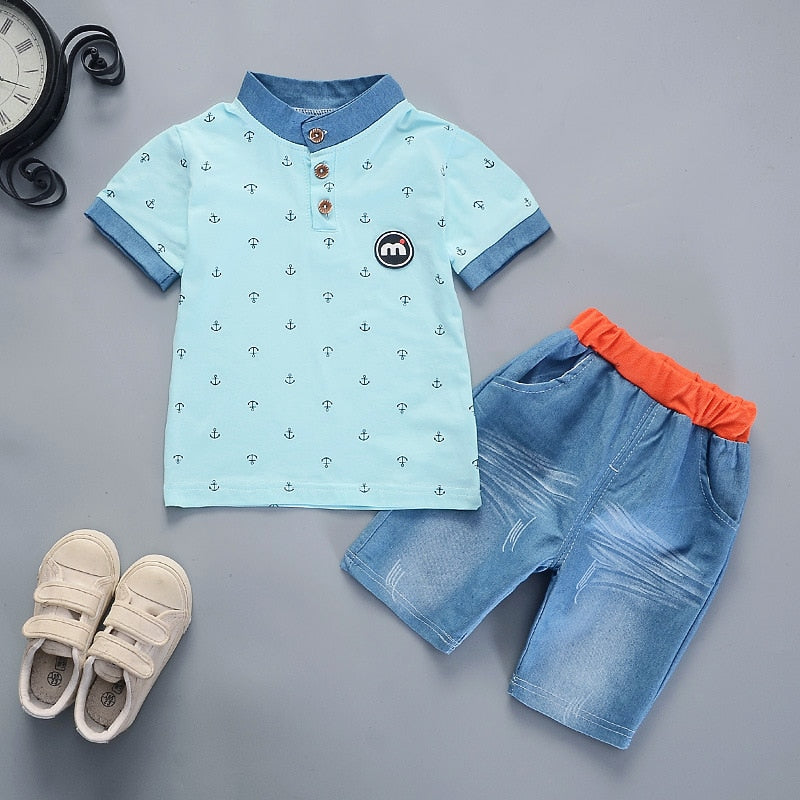 Summer Boys clothes sets