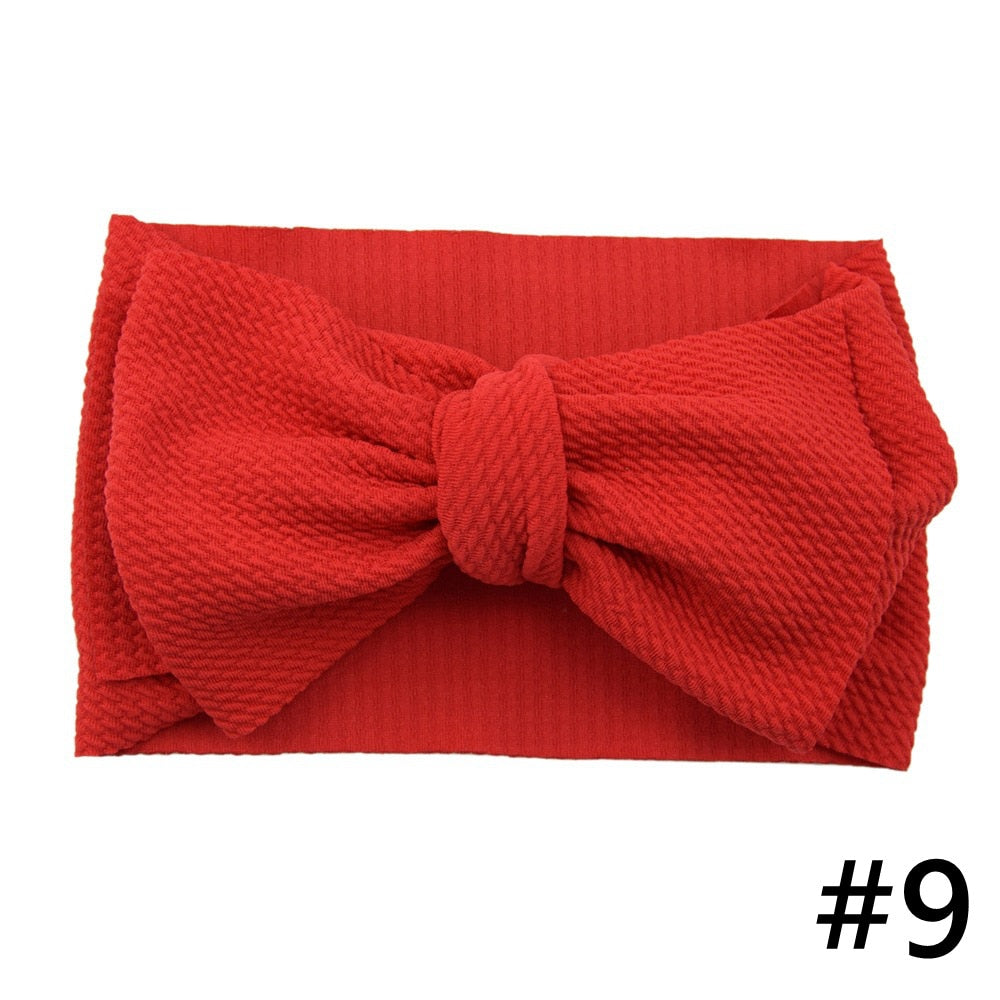 Big Bow Tie Headband for Baby Girls