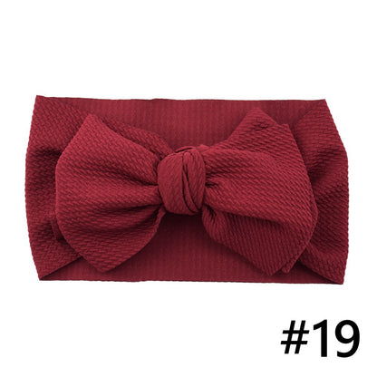 Big Bow Tie Headband for Baby Girls