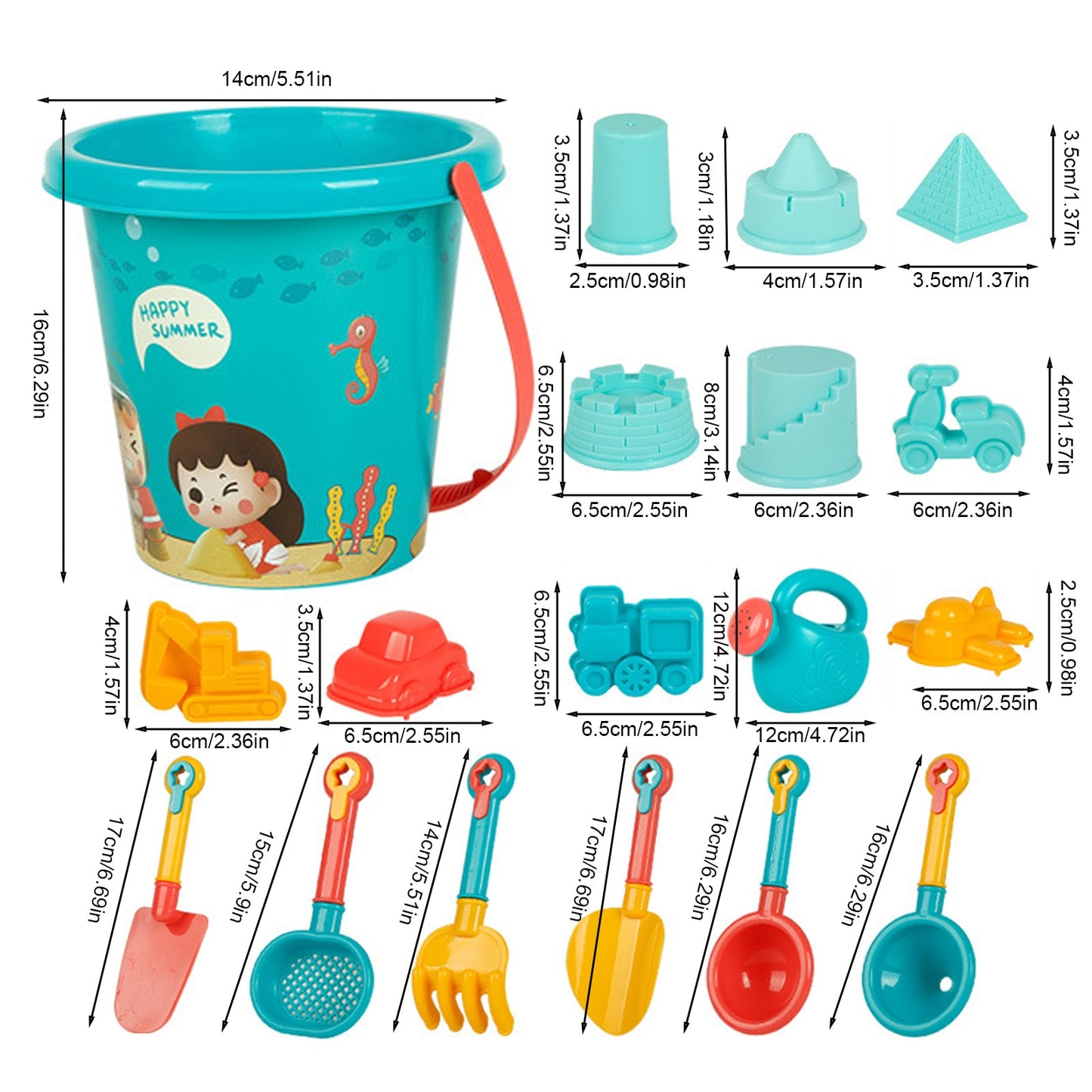 Sand And Water Set Toys