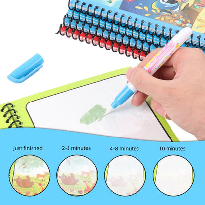 Toy Magic Water Book with Pen