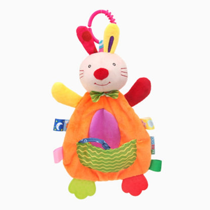 Baby toy with hanging rattles