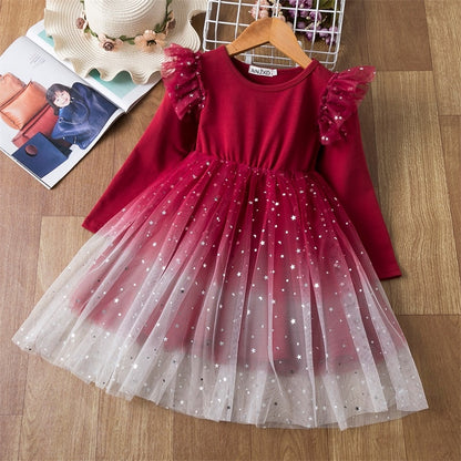 Elegant Flower Girls Dress