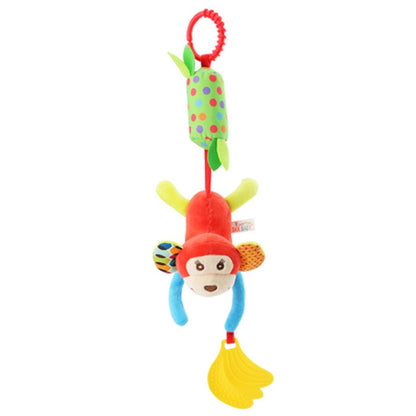 Baby toy with hanging rattles