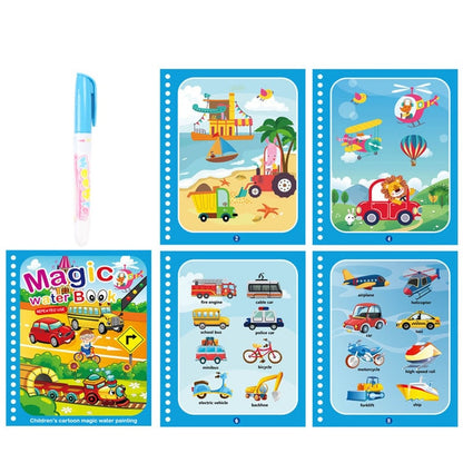 Toy Magic Water Book with Pen