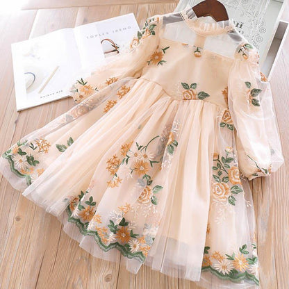 Elegant Flower Girls Dress