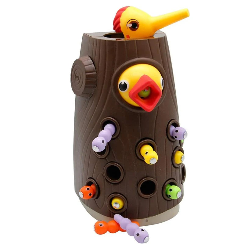 Woodpecker Catching Worms™  Montessori Toy