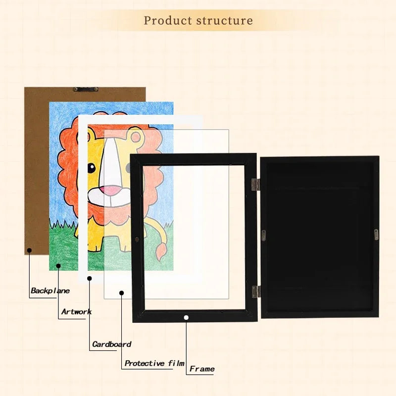 Kids Art Frame Front Opening