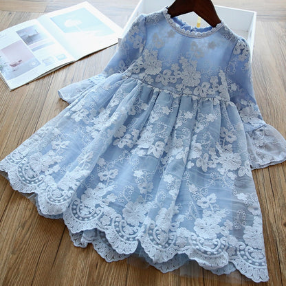 Elegant Flower Girls Dress