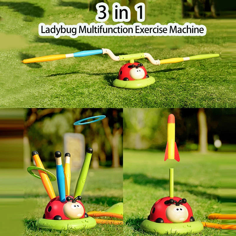 MILLABUG™ 3 in 1 Ladybug Entertainment Multifunction Toy