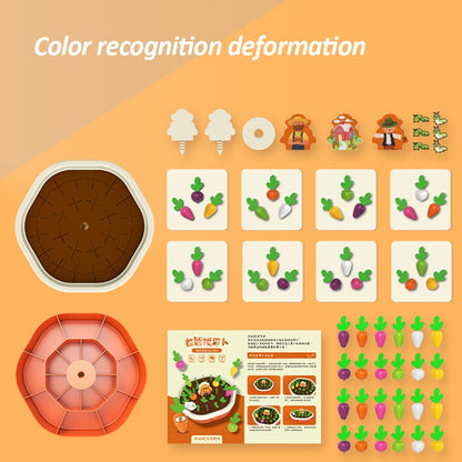 Montessori Pull Carrot Set Puzzle™