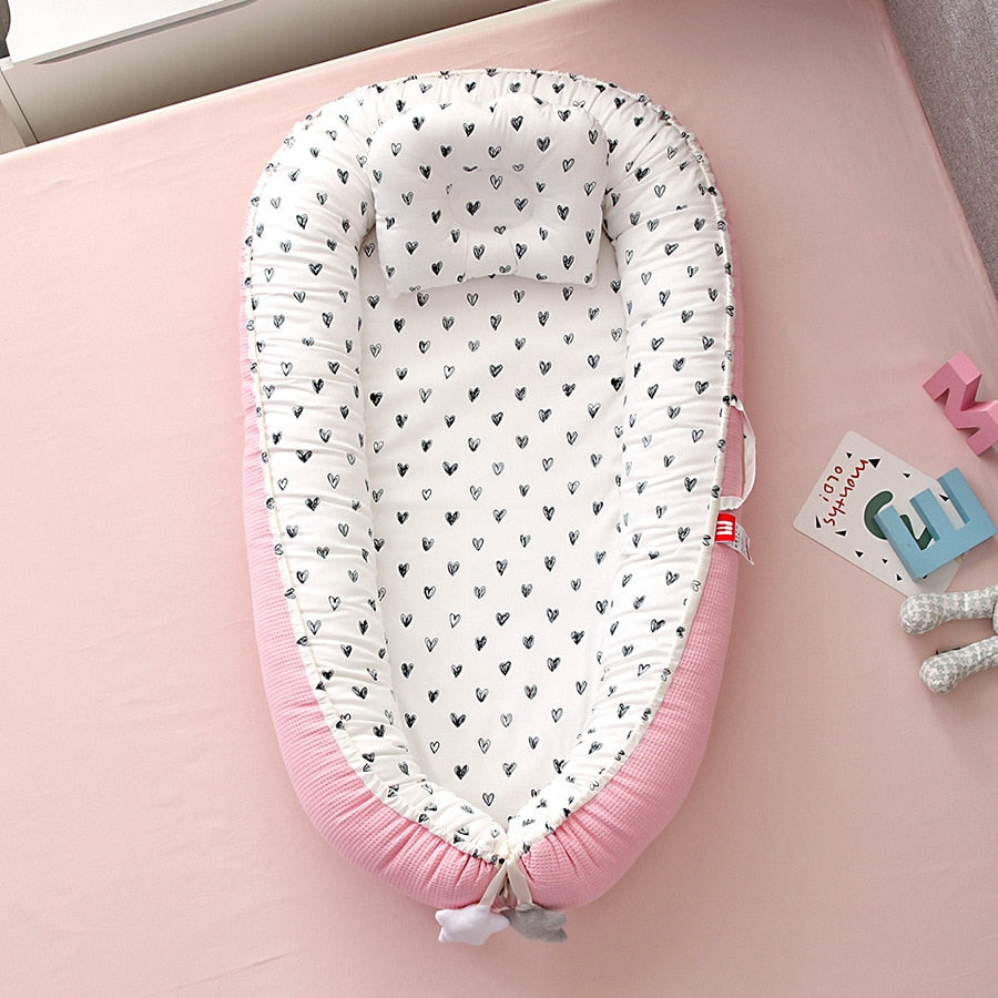 Cotton Babynest Toddler Travel Bed
