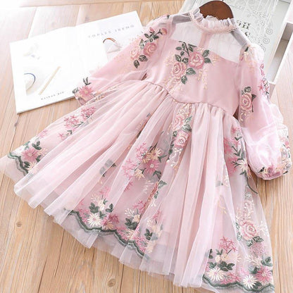 Elegant Flower Girls Dress