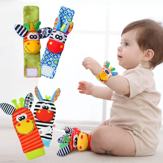 Tiny Tunes: Interactive Baby Rattles & Socks Combo