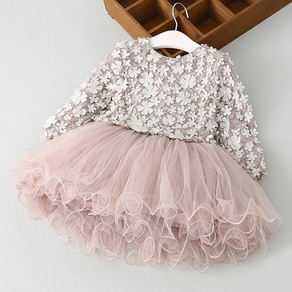 Elegant Flower Girls Dress