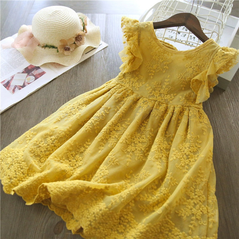 Elegant Flower Girls Dress