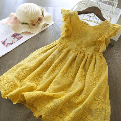 Elegant Flower Girls Dress