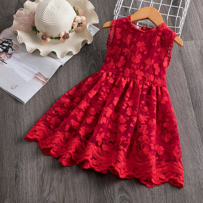 Elegant Flower Girls Dress