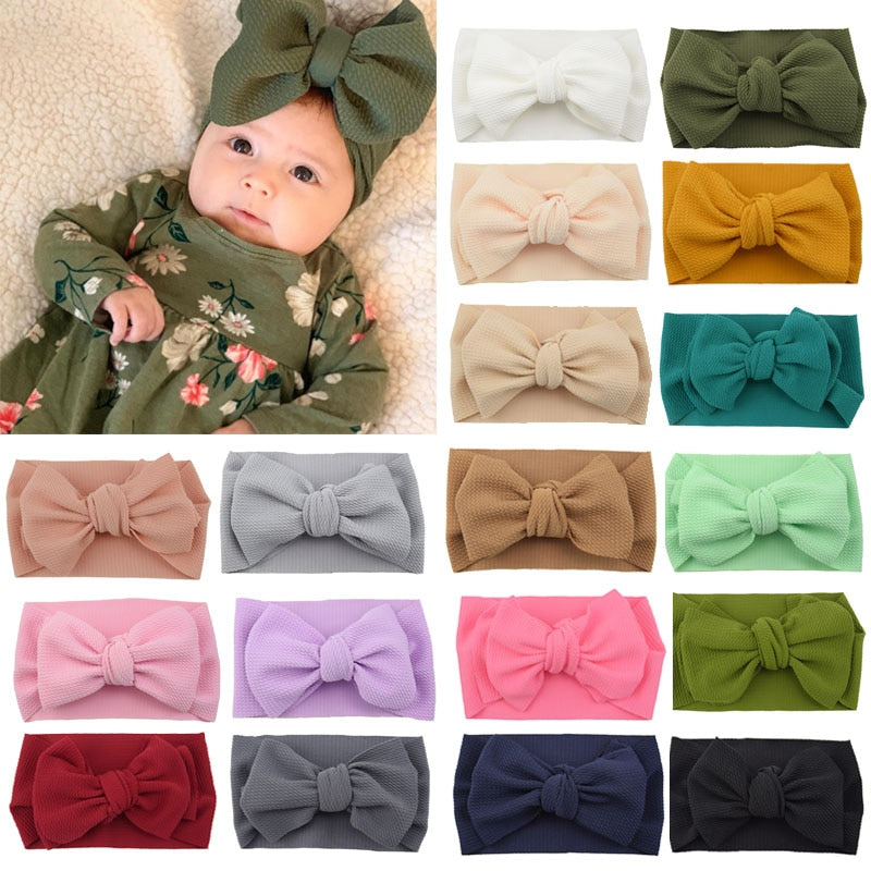 Big Bow Tie Headband for Baby Girls